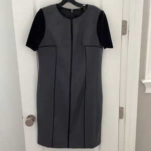 Elie Tahari Black & Gray Dress
